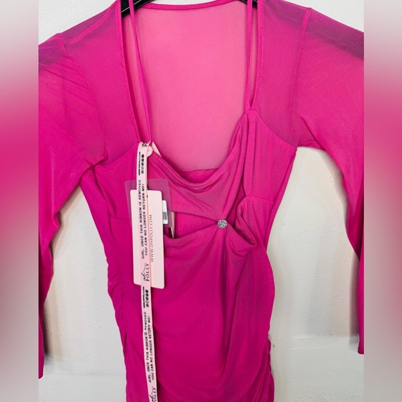 INFINITE LOVE
Cut Out Midi Dress in Pink - Picture 7 of 13